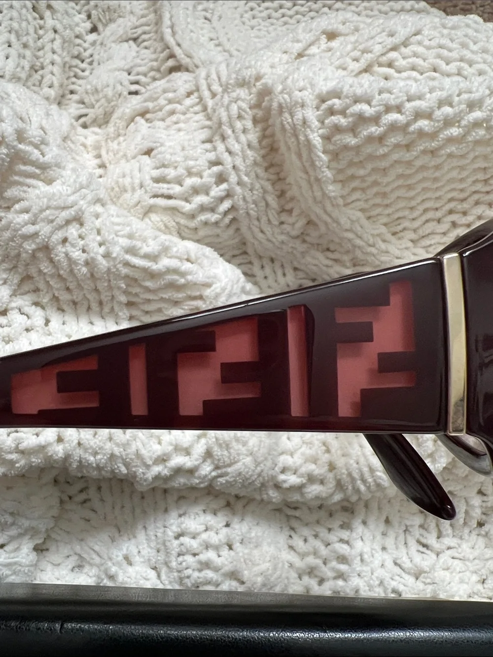 Fendi Women's Dark Brown Gradient Oversized Sunglasses - NEW🕶️😎